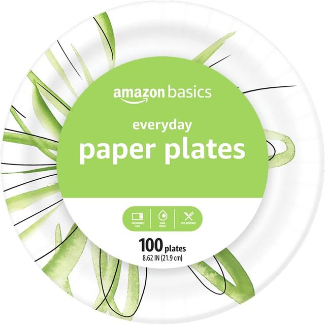 Amazon Basics-Everyday Paper Plates