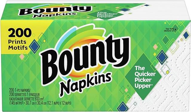 Bounty napkin box 1 paper