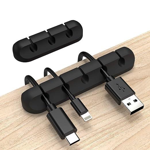 Cable Clips. Cord Organizer Cable Holder. Wire Holder USB Cable Power Cord. 3 Packs Cable Organizer for Car Home and Office (7. 5. 3 Slots)