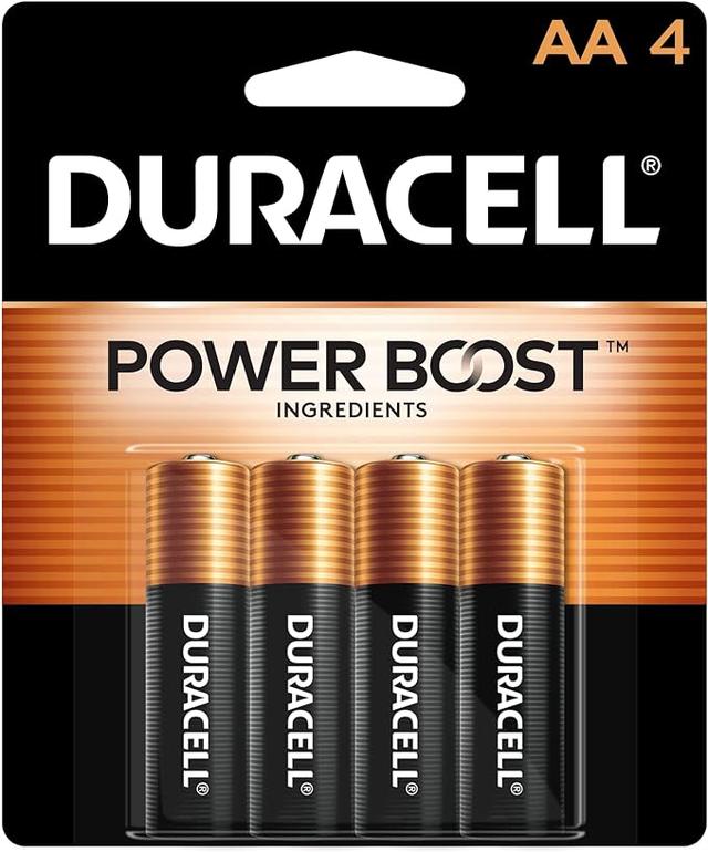 DURACELL - CopperTop AA Alkaline Batteries - Long Lasting. All-Purpose Double A Battery for Household and Business