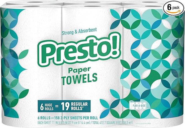 PRESTO Presto Flex A Size Paper Towels