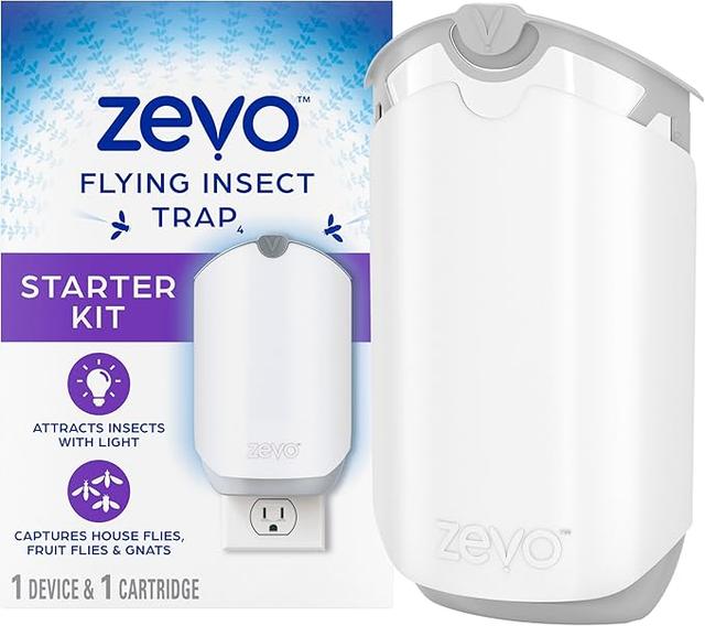 Zevo Flying Insect Trap. Fly Trap Captures Houseflies. Fruit Flies