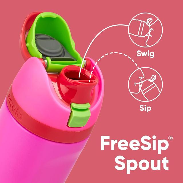 Owala FreeSip Insulated Stainless Steel Water Bottle with Straw for Sports and Travel. BPA-Free