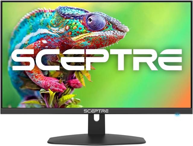 Sceptre New 24-inch Gaming Monitor 100Hz 1ms DisplayPort HDMI x2 100% sRGB AMD FreeSync Build-in Speakers. Eye Care Frameless Machine Black 2024 (E248W-FW100T)